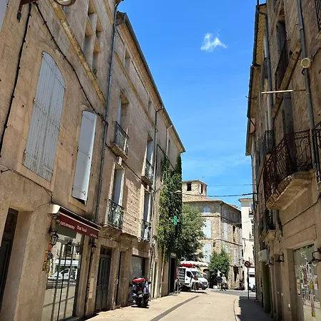 Апартаменты L Anatole Hyper Centre Calme Sur Cour Пезенас