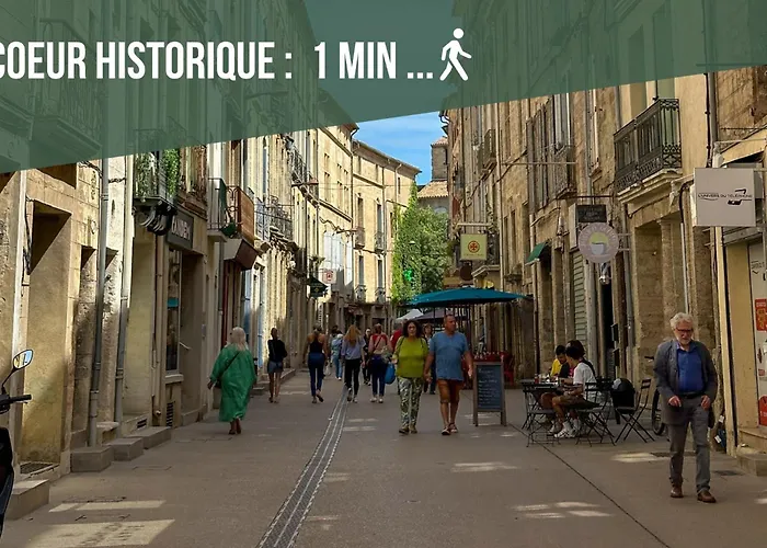 L Anatole Hyper Centre Calme Sur Cour Pézenas